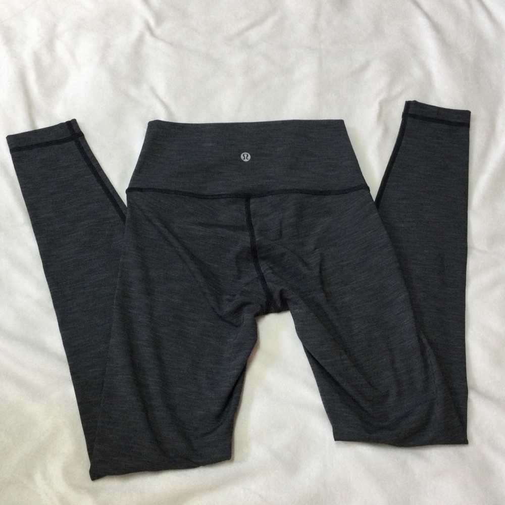 lululemon athletica Dark Charcoal Gray Leggings